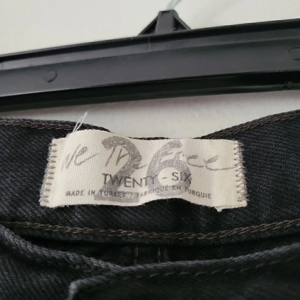 We The Free Maggie Jeans Straight Leg Onyx 26